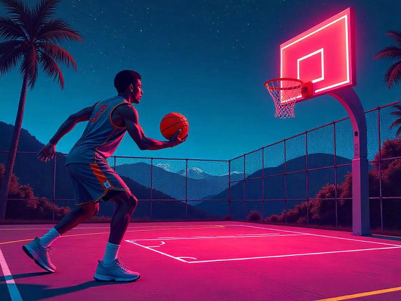 一大波人看一大波人打球...